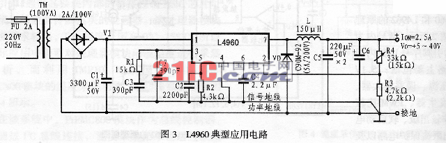 L4960/4962單片集成開(kāi)關(guān)電源