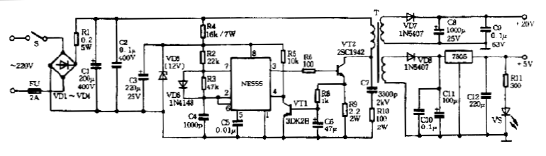 555時基集成電路的應(yīng)用
