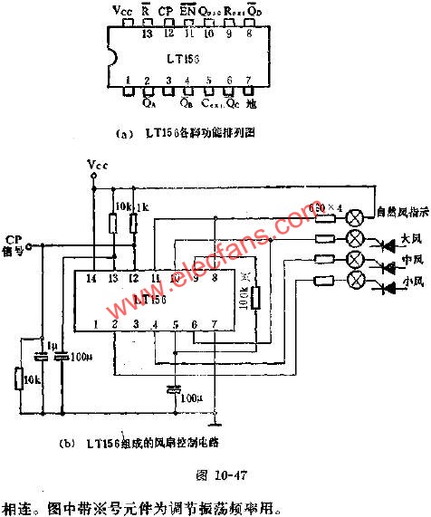 LT156時序控制電路的應(yīng)用電路圖  www.www27dydycom.cn
