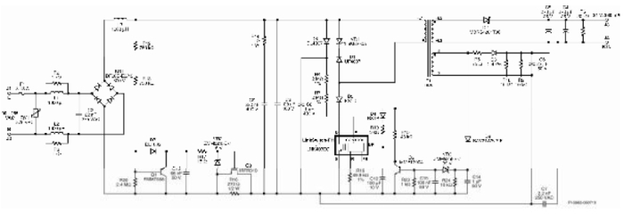 圖8:7 W可調(diào)光LED驅(qū)動(dòng)器電路圖。（電子系統(tǒng)設(shè)計(jì)）