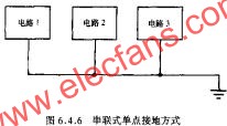 串聯(lián)式單點(diǎn)接地方式  www.www27dydycom.cn