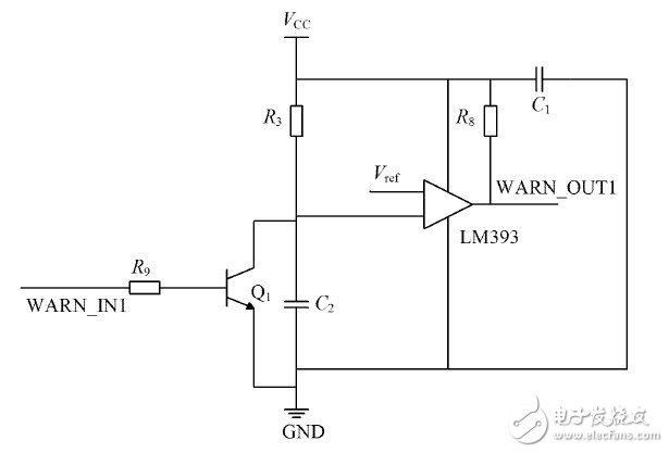 圖4  單穩(wěn)態(tài)觸發(fā)器延時接口電路