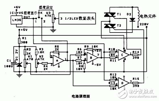 簡單人工智能的溫度控制電路設(shè)計