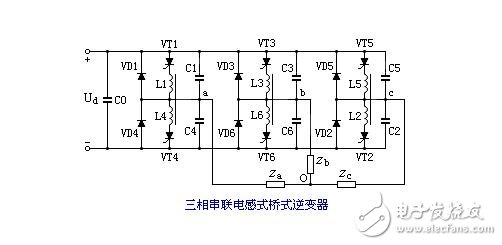 三相串聯(lián)電感式逆變器電路圖、特點、換流過程及輸出電壓波形與數(shù)量的關(guān)系