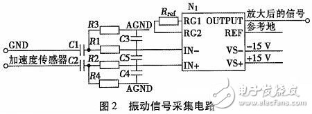 隔離、放大電路的原理圖