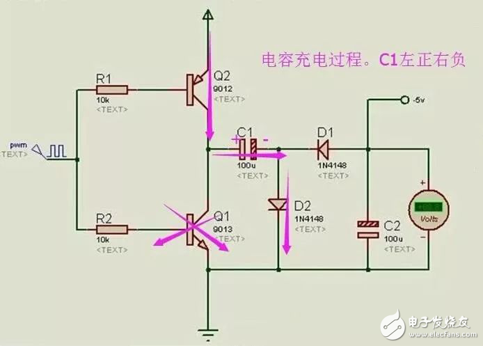 單片機(jī)電子電路中常用的兩種負(fù)壓產(chǎn)生電路解析